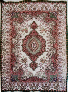 7 X 10 Hand Knotted Persian Tabriz Rug - After